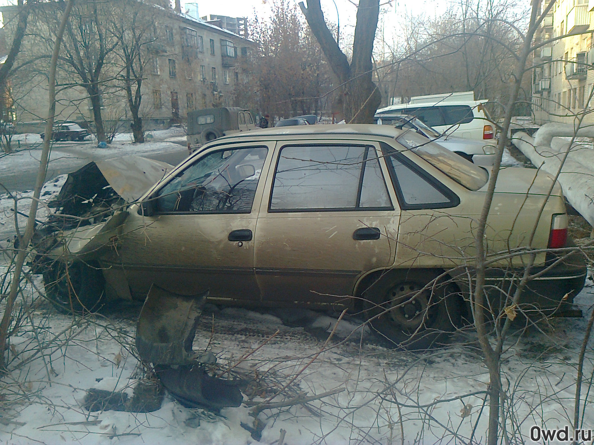 Битый автомобиль Daewoo Nexia (2005) в Екатеринбурге